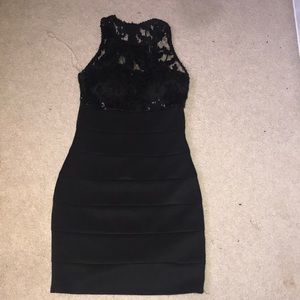 Black Lace Dress